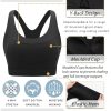 Sports Bras for Women High Support,Racerback Molded Cup Sports Bra with Sewn in Pads