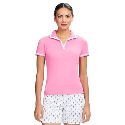 Women's Polo Shirt Performance Stretch Short Sleeve