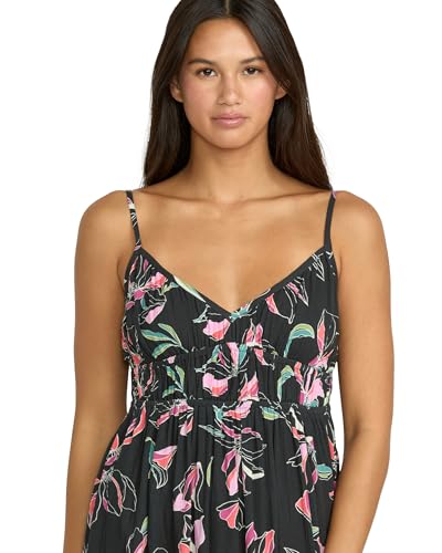 41wvQsPBAwL.jpg Women's Dream in Bloom Crinkly Viscose Maxi Dress – Adjustable Straps for Effortless Summer Style