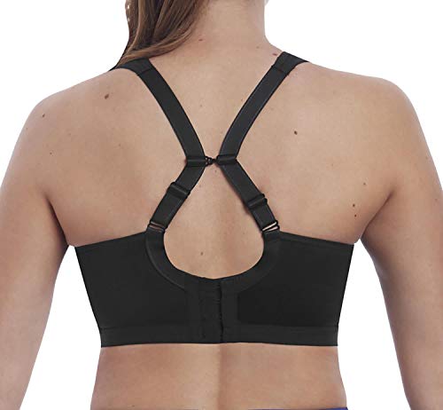 womens Dynamic Wireless Soft Cup Sports Bra Racer Back Conversion