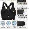 514zf6qPYZL.jpg Sports Bra for Women, Criss-Cross Back Padded Strappy Sports Bras Medium Support Yoga Bra with Removable Cups