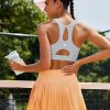 Sports Bras for Women High Support,Racerback Running Bra Molded Cup Sports Bra with Sewn in Pads