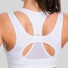 Sports Bras for Women High Support Mesh Full Coverage Racerback Wireless No Bounce Running Bras