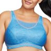 51AxwzFQoIL.jpg Women's Plus Size No-Bounce Camisole Sports Bra Wirefree 1067