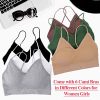 Bras for Women Pack of 6, Bralettes for Women Padded, Sports Bras for Women