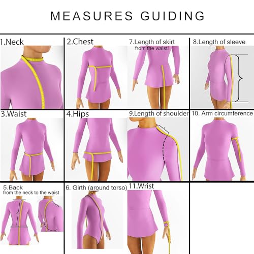 51S9Llze0eL.jpg Ice Figure Skating Dress Girls Women Elegant Quality Crystals Competition Ice Dance Skirt Competition