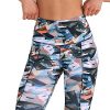 Women's High Waisted Yoga Capris with Pockets, Tummy Control Non See Through Workout Athletic Running Capri Leggings