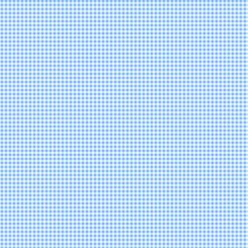 Sun Protective UPF 50+ Icefil Cooling Mini Check Sleeveless Mock Neck Dress w Pockets - 58754 Blue/White Mini Check M