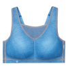 51hmm-cjfL.jpg Women's Plus Size No-Bounce Camisole Sports Bra Wirefree 1067