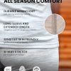 Merino Wool Base Layer Women - 100% Merino Wool Heavyweight, Midweight, Lite Long Sleeve Thermal Shirt and Socks