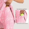 Women's Tennis Golf Dress with Shorts Pickleball Exercise Workout Athletic Dresses for Women with Zipper Pockets